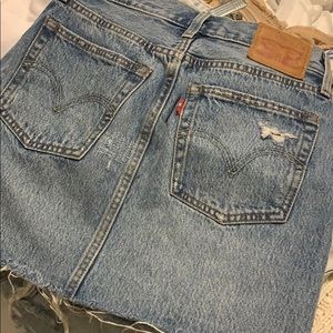 Levi Jean skirt mini